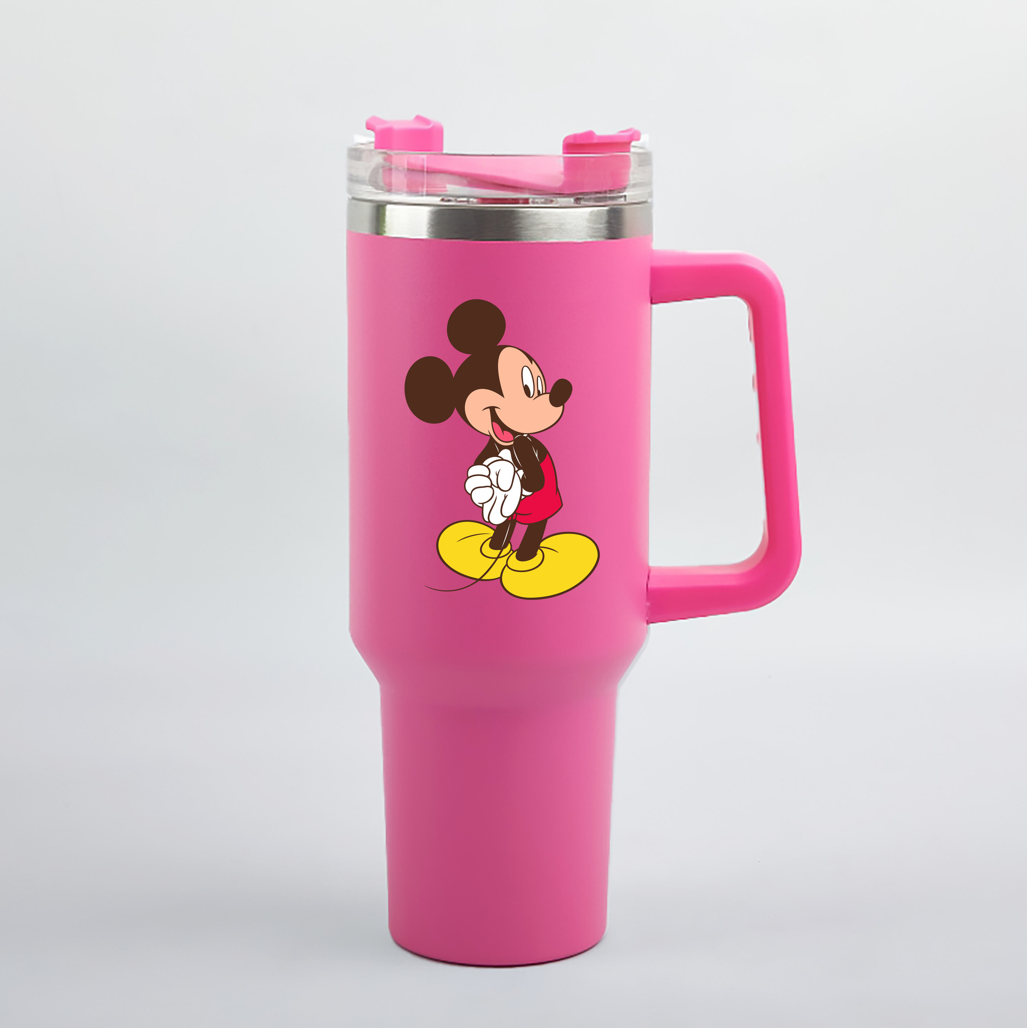 （画像用） ミッキーマウス Mickey Mouse 1200mL車用タンブラー（カラープリント）